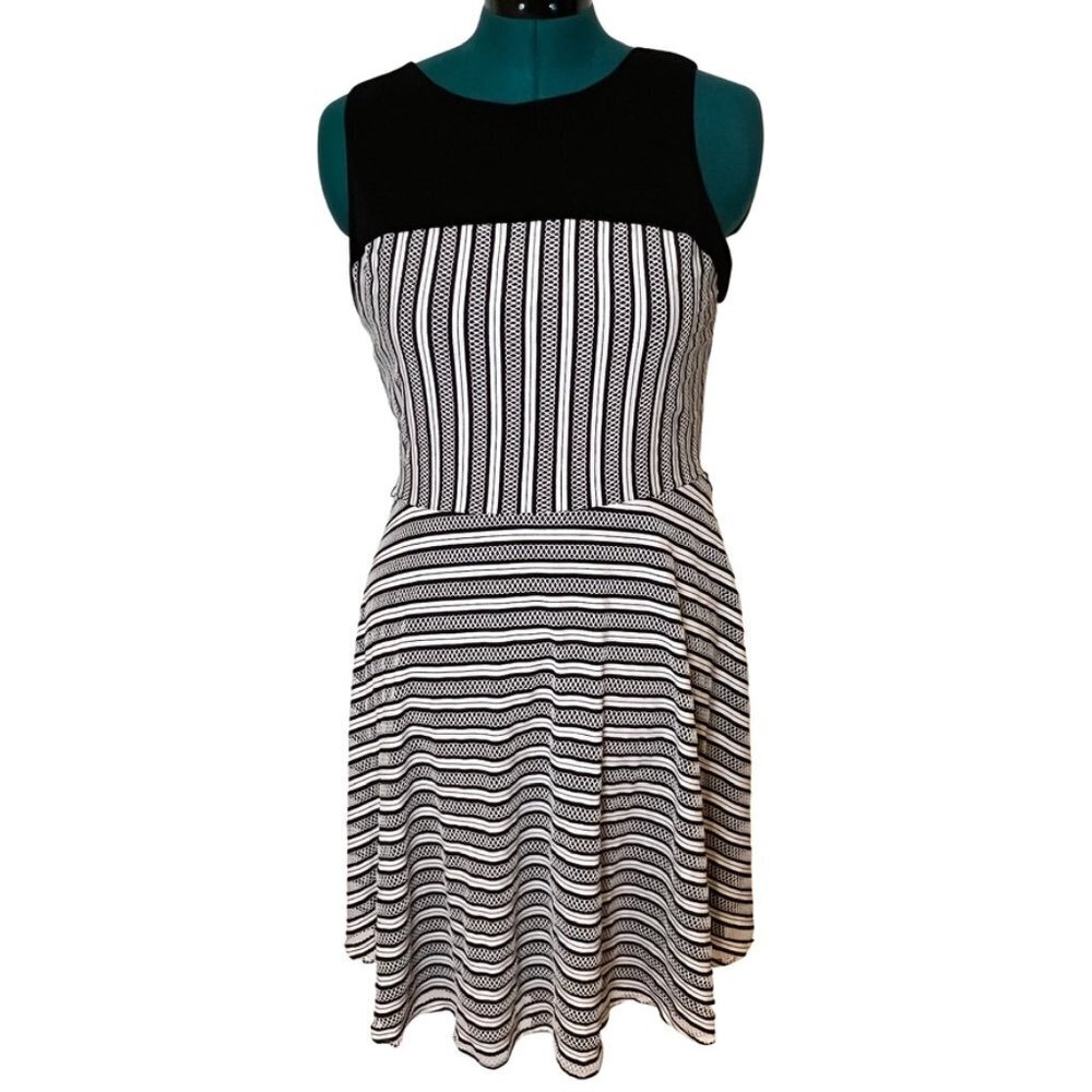 Danny and Nicole Striped Dress SIze 14